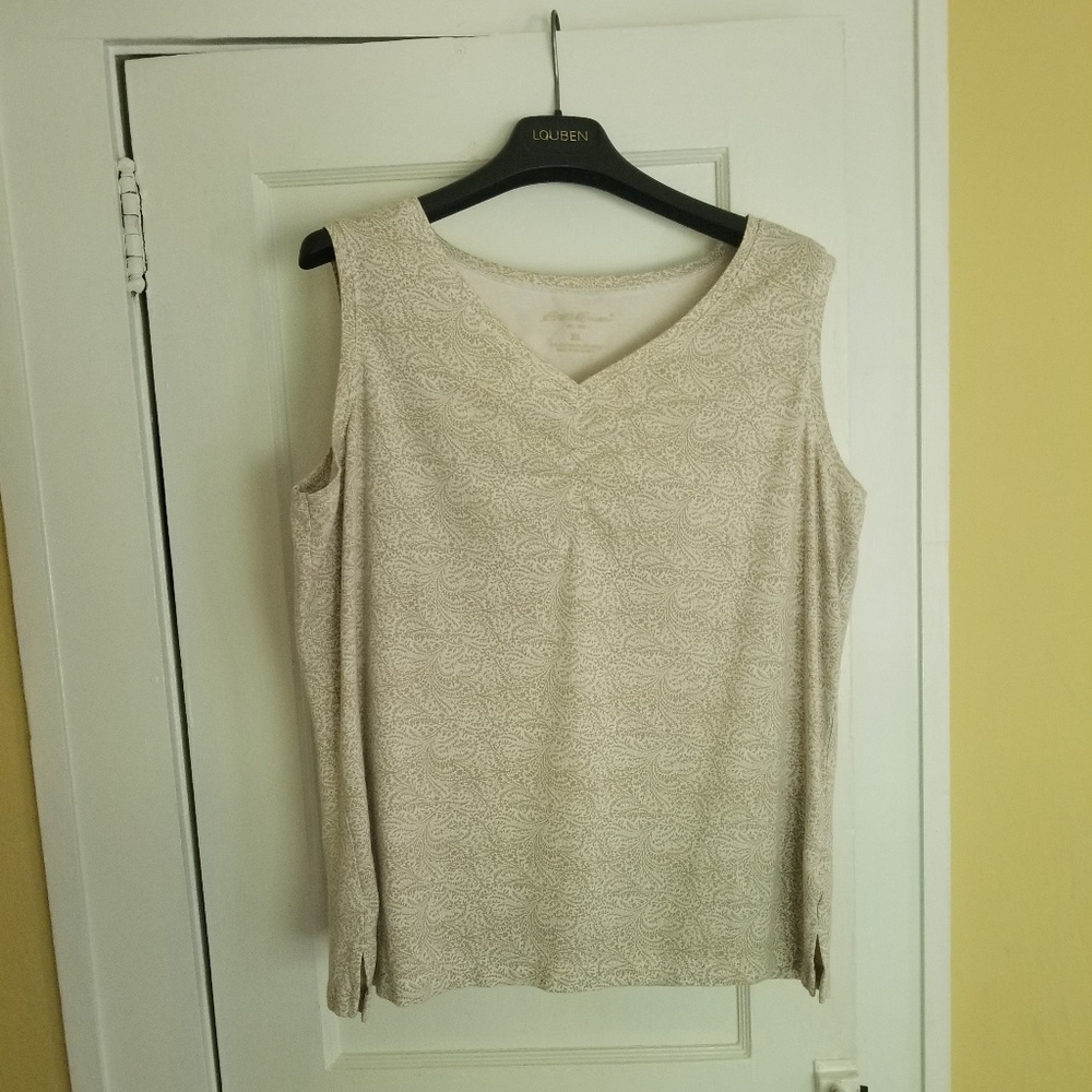 Eddie Bauer tank top cute pattern
